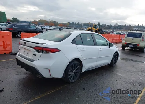 2024 Toyota Corolla Xse z USA, uszkodzony, nr VIN 5YFT4MCE7RP179723